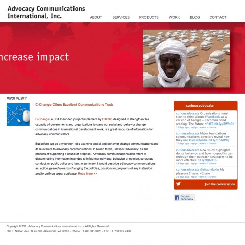 Advocacy Communications International Inc.